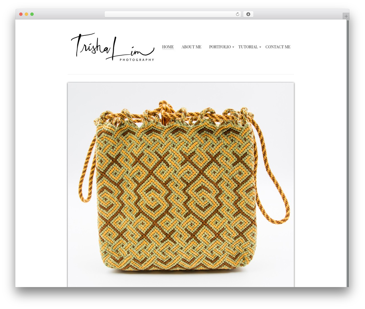 WordPress theme Calcium - trisha.sg