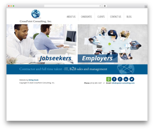 WordPress theme Canvas - xpoint-consulting.com