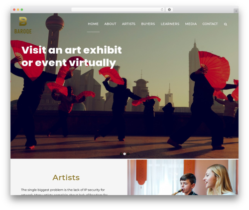WordPress theme Enzio - baroqe.com