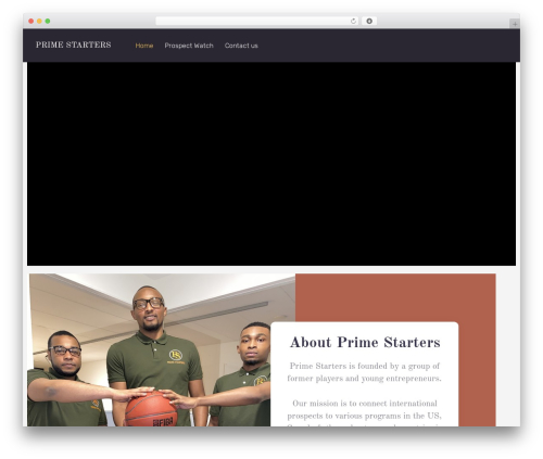 WordPress theme Gwangi - prime-starters.com