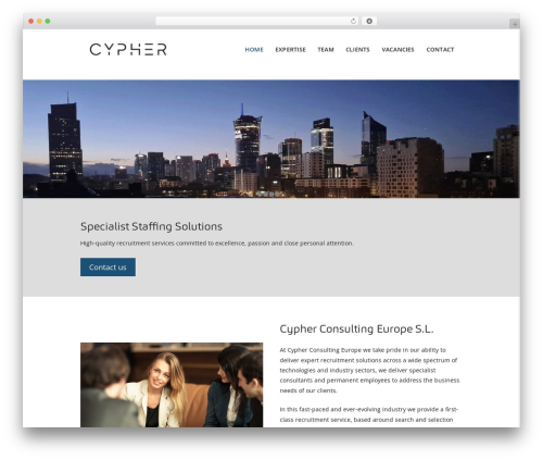 WordPress theme HR Advisor - cyphereurope.com