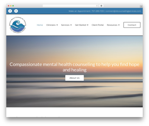 WordPress theme Megatheme - vbcounselingservices.com