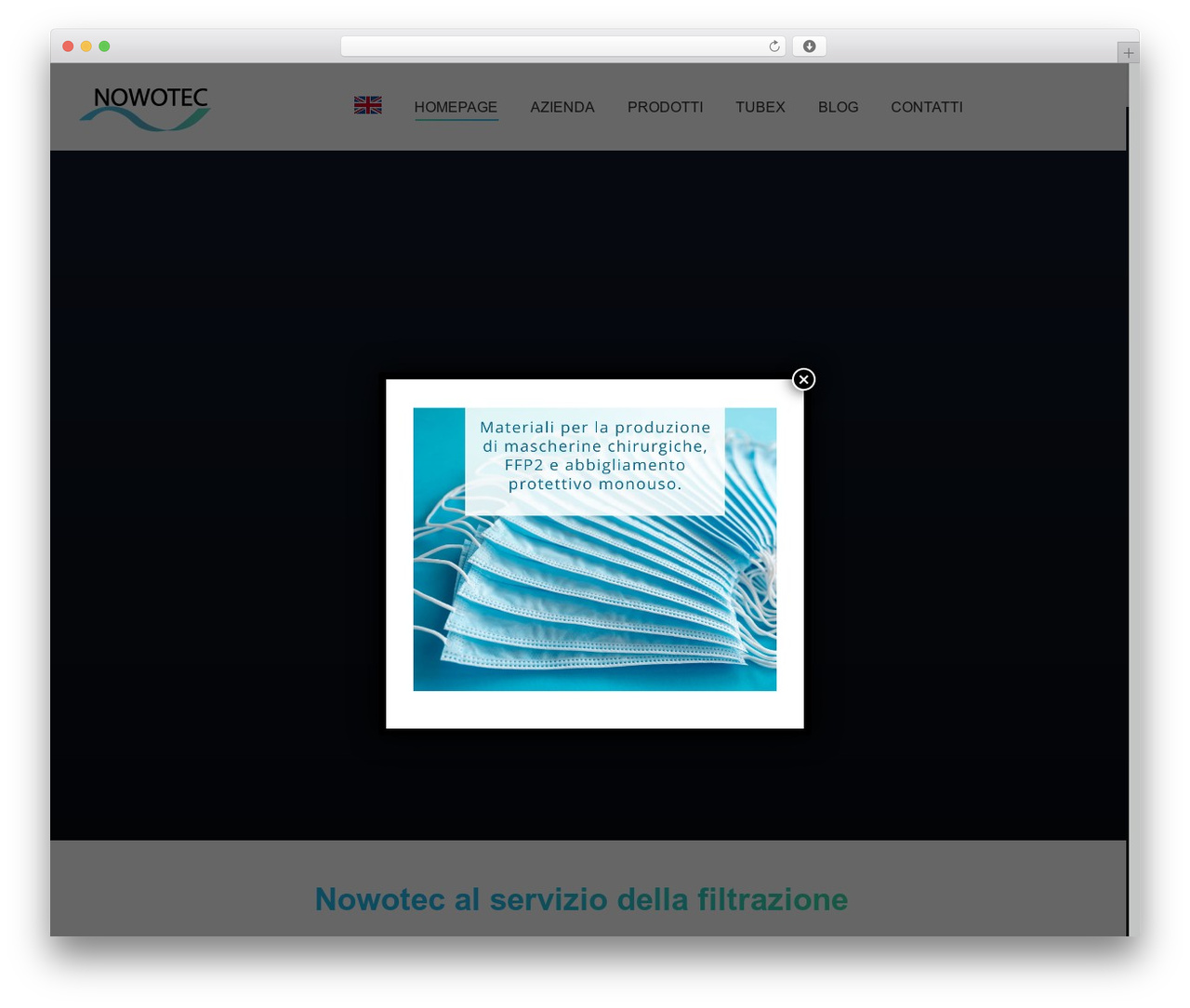 WordPress theme The7 - nowotec.it