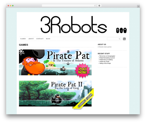 WordPress website theme Themeology - 3robots.com