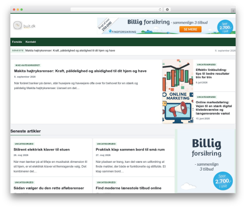 wp t dk WordPress theme - buit.dk