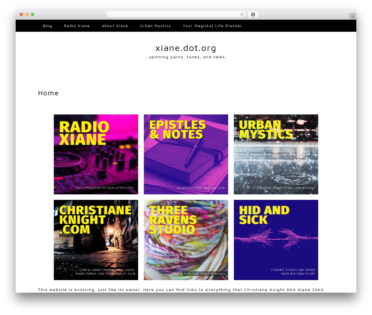 Writee WordPress theme free - xiane.org