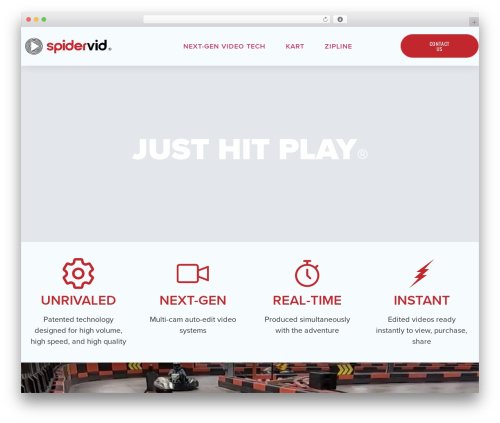 Yas Elementor theme WordPress - spidervid.com