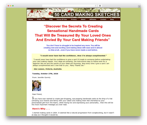 ABB Flex Theme WP theme - 50cardmakingsketches.com