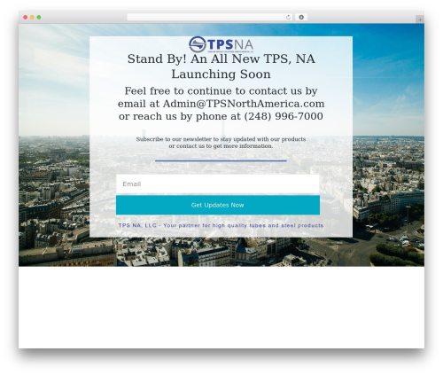 Base Theme WordPress theme - tpsnorthamerica.com