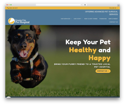 Beacon Theme premium WordPress theme - granitecitypet.com