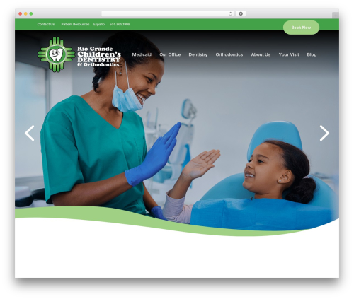 Choice WordPress theme design - riograndechildrensdentistry.com