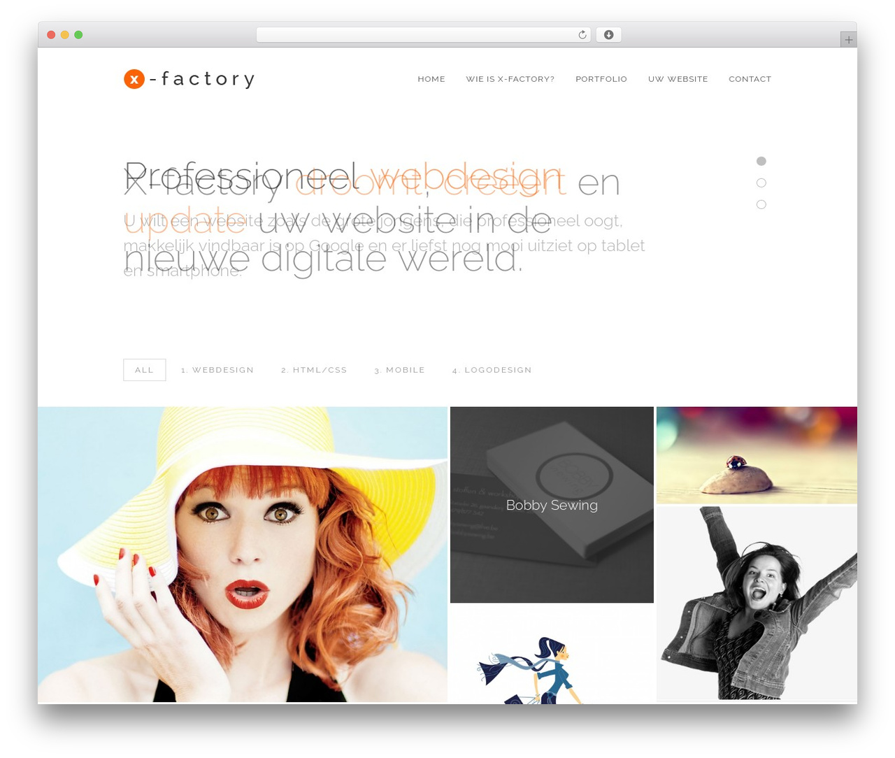 GridStack WordPress ecommerce theme - x-factory.be