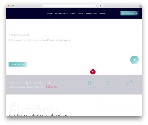 Hello Elementor top WordPress theme - www.ecomexpo.hu