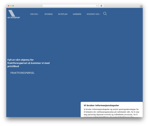 Romethemeform WordPress plugin - vdtransport.no
