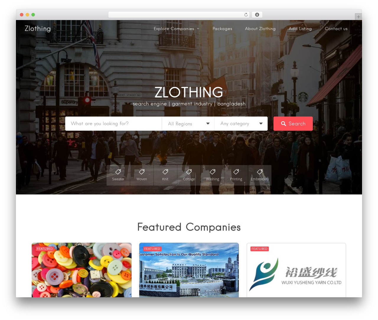 Listable premium WordPress theme - zlothing.com Listable premium WordPress theme - zlothing.com