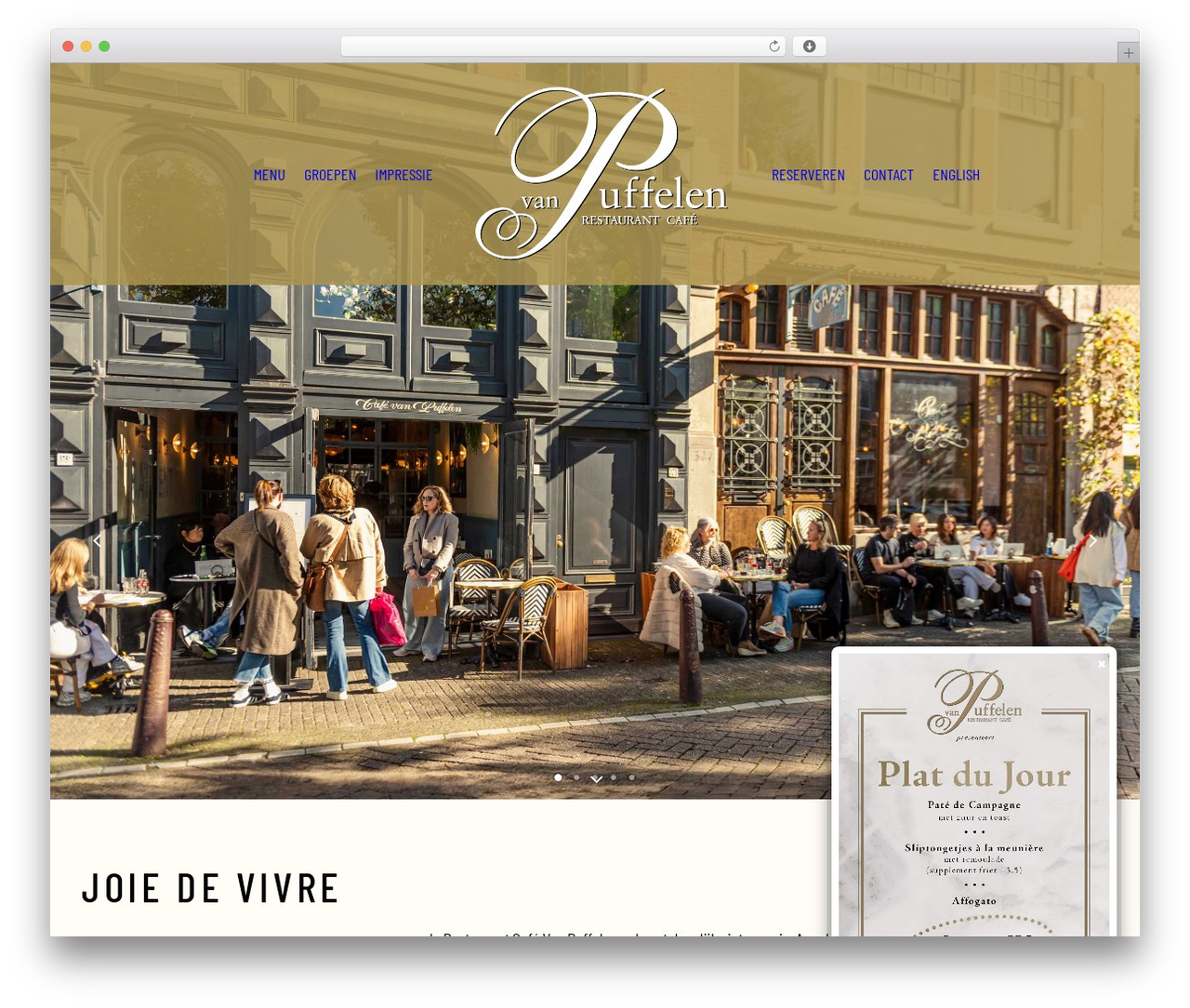 Uncode Child theme WordPress - restaurantvanpuffelen.com