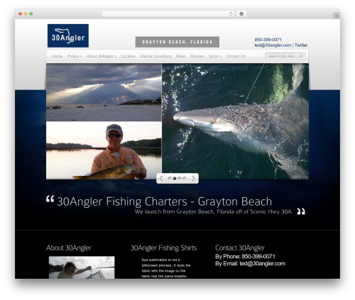 Really simple twitter feed widget WordPress plugin - 30angler.com