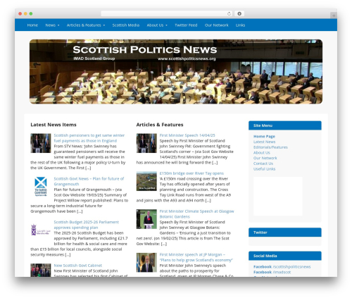 WordPress theme GovPress - scottishpoliticsnews.org WordPress theme GovPress - scottishpoliticsnews.org
