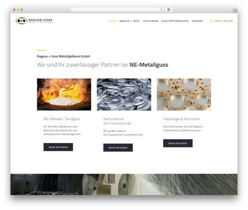 WordPress theme Hotlock - raguse-voss.de