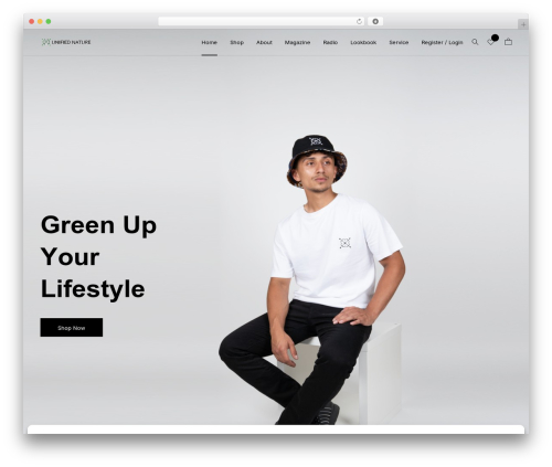 WordPress theme Nyla - unifiednature.com
