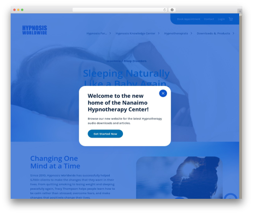 Array Blank Theme WP theme - hypnosisworldwide.com