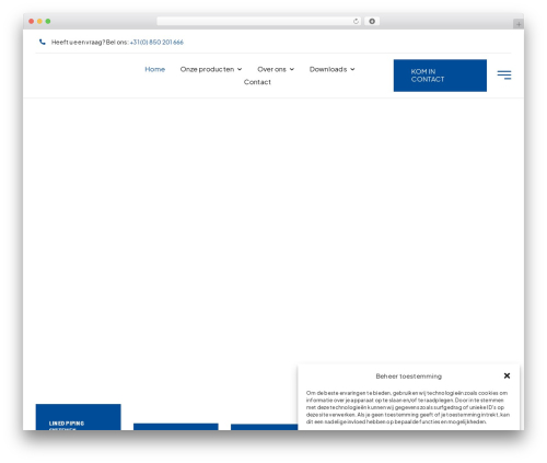 Avada theme WordPress - mbplastics.nl