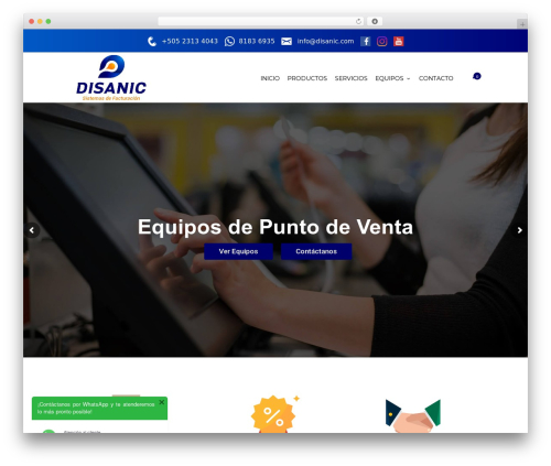 Best WordPress theme Elegante - disanic.com