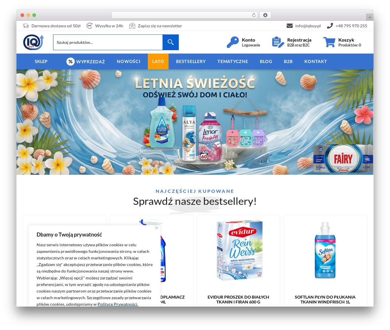 Code.End theme WordPress website theme - iqbuy.pl