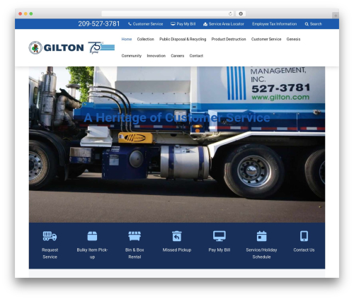 Digital Attic top WordPress theme - gilton.com