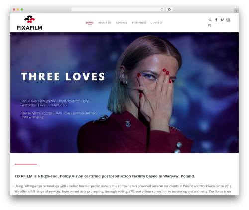 Formota best WordPress theme - fixafilm.pl