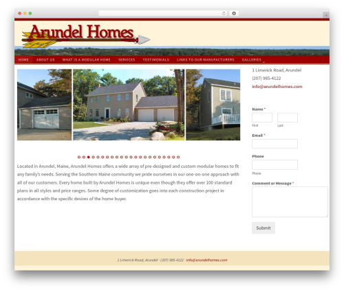 Ultimate responsive image slider pro WordPress plugin - arundelhomes.com