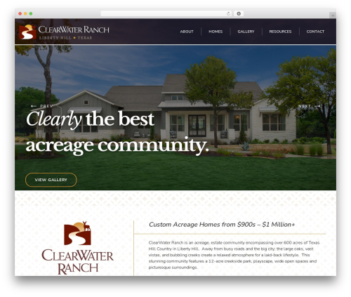 Theme WordPress Echo Core Theme - clearwaterranch.net