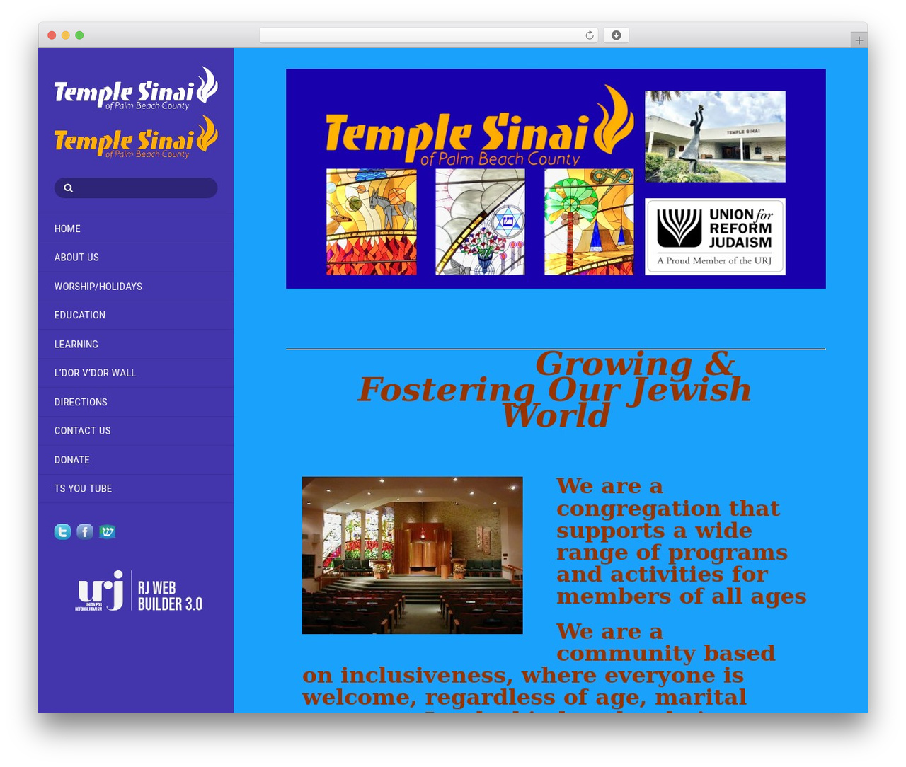 Rachel WP theme - templesinaipbc.org Rachel WP theme - templesinaipbc.org