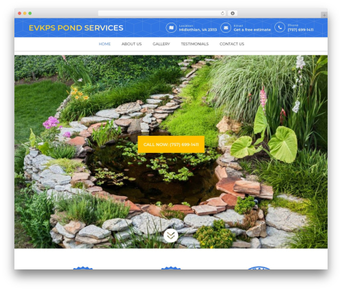 WordPress theme Divi - evkpspondservices.com
