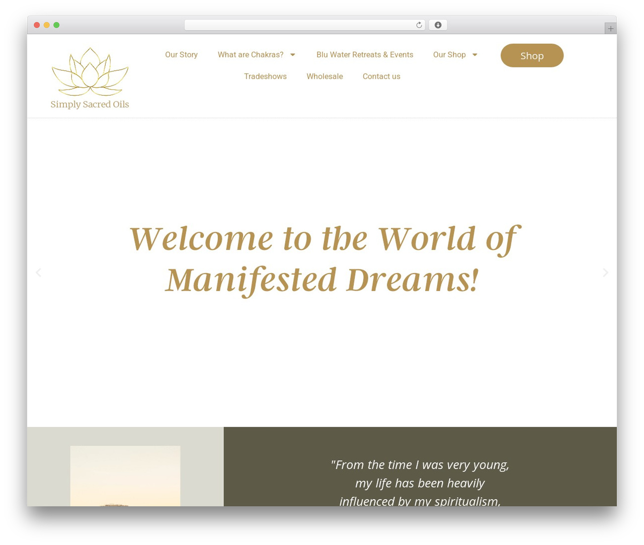 WordPress theme Hello Elementor - simplysacredoils.com