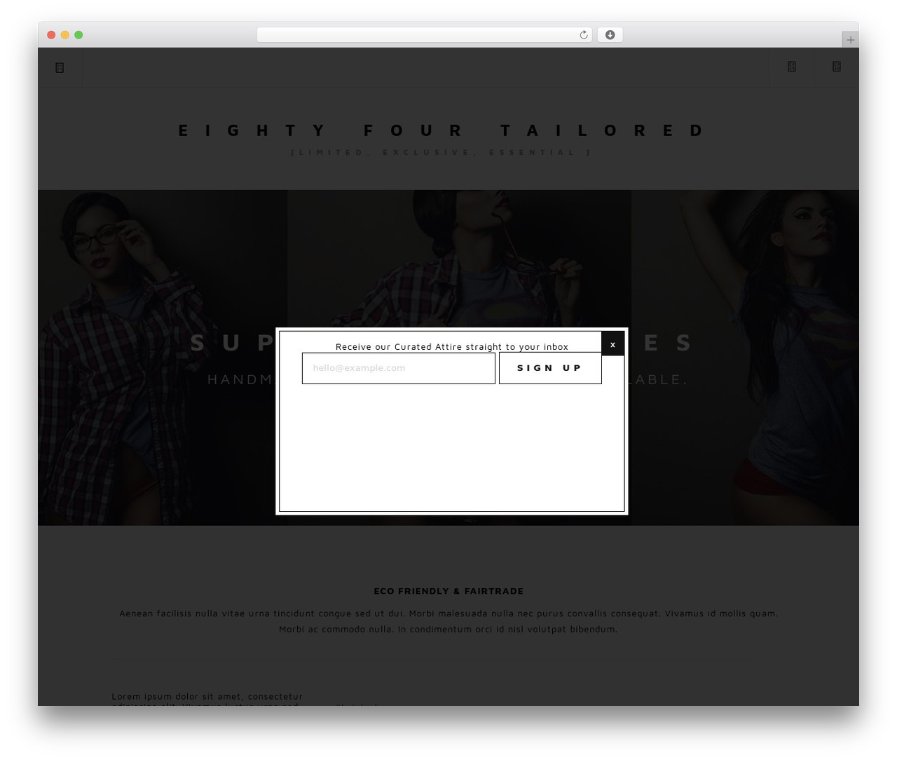 Bare WordPress theme - 84tailored.com Bare WordPress theme - 84tailored.com