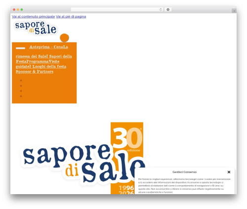 Bricks theme WordPress - cerviasaporedisale.it