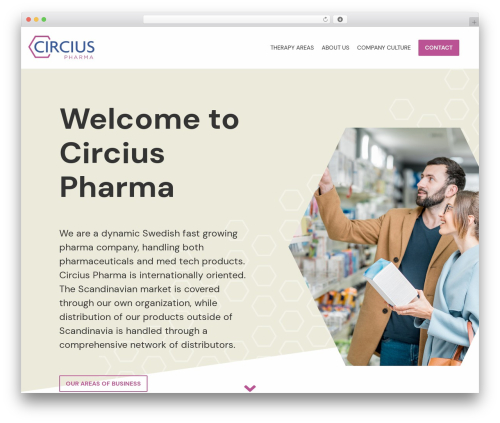 Cypress theme WordPress - circiuspharma.com