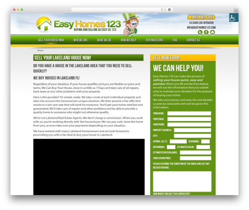 myTheme WordPress theme - 863homebuyers.com