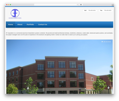 Progress Wordpress Theme top WordPress theme - 3fcorporation.com