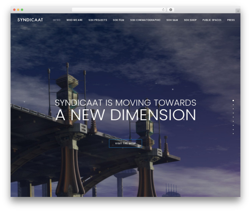 Vcparticlesbackground WordPress plugin - syndicaat.org