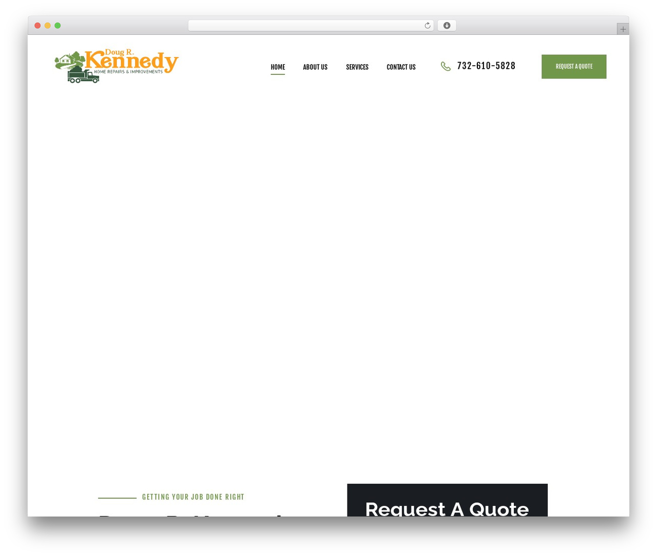 WordPress theme Bassein - dougrkennedy.com