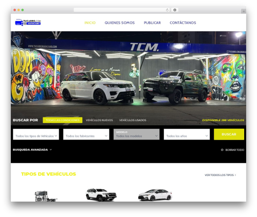 WordPress theme Corify - tucarromaracaibo.com