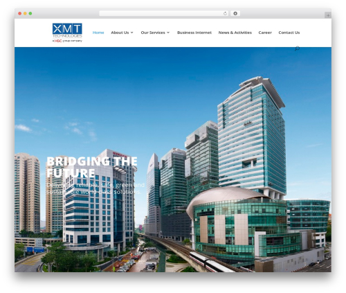 WordPress theme Divi - xmt.com.my