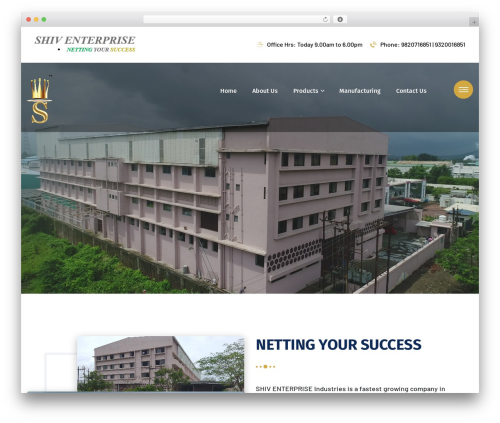 WordPress theme Envolve - success-agrotech.com