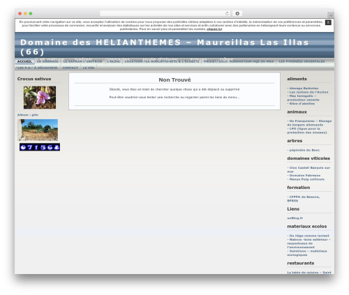 Andreas WordPress theme - agrotourisme66.unblog.fr