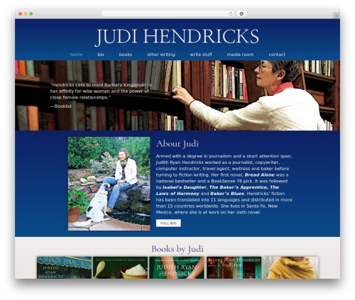 Novelist (novelist) free WordPress plugin - judihendricks.com
