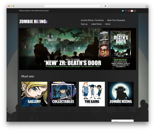 Best WordPress theme Eclipse - zombierizing.com