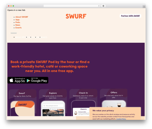 Nextbricks WordPress plugin - swurf.co