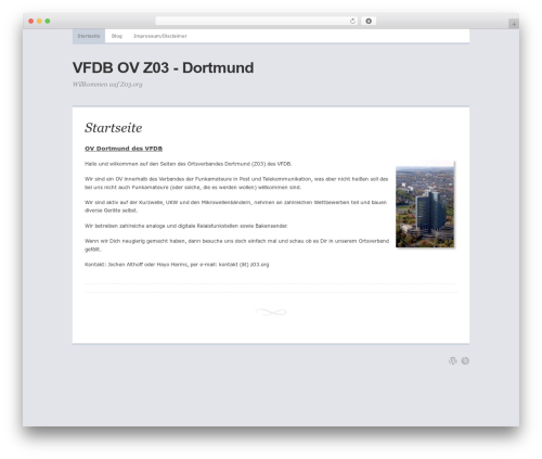 Comet WordPress theme - z03.org Comet WordPress theme - z03.org